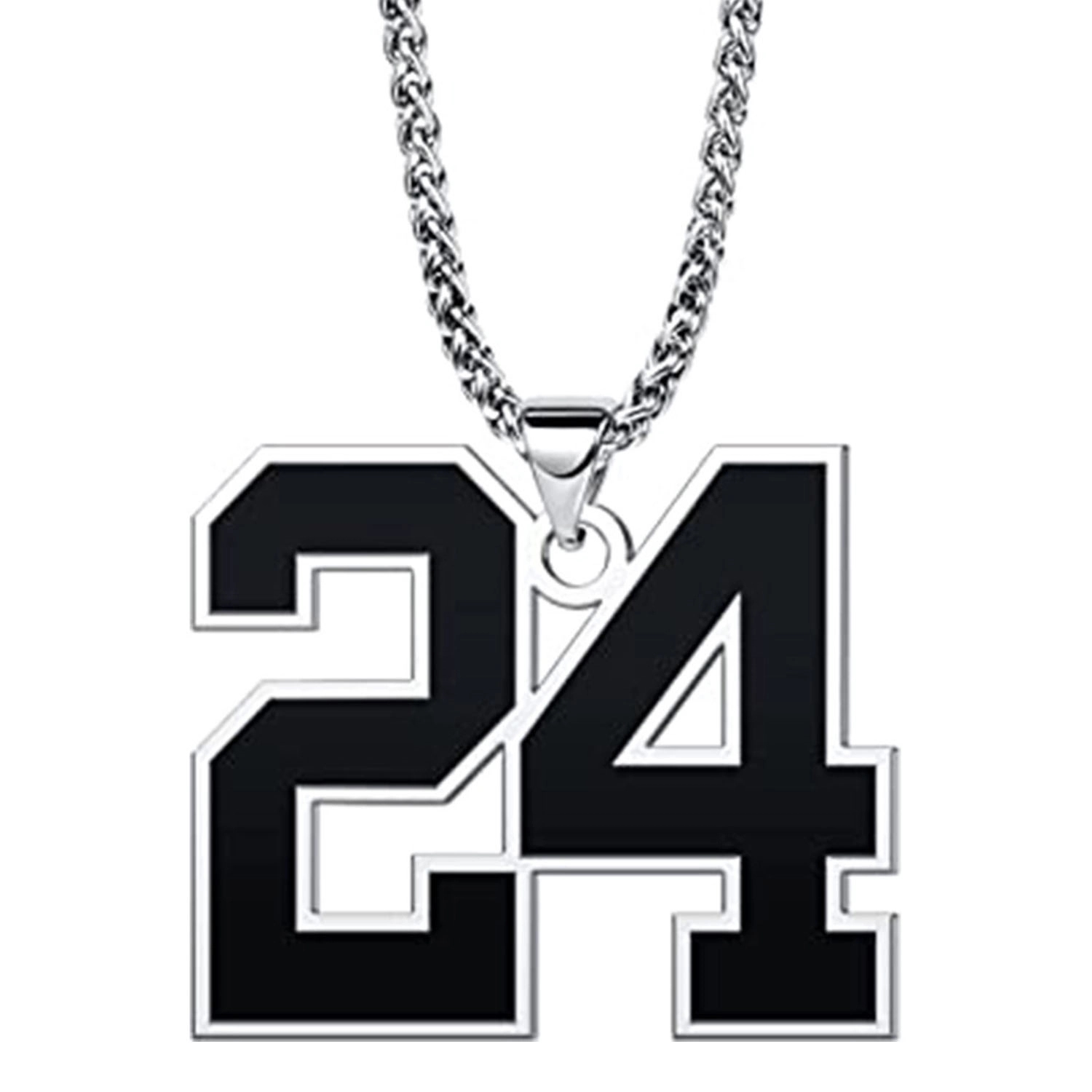 European And American Street Sports Number Pendant 1