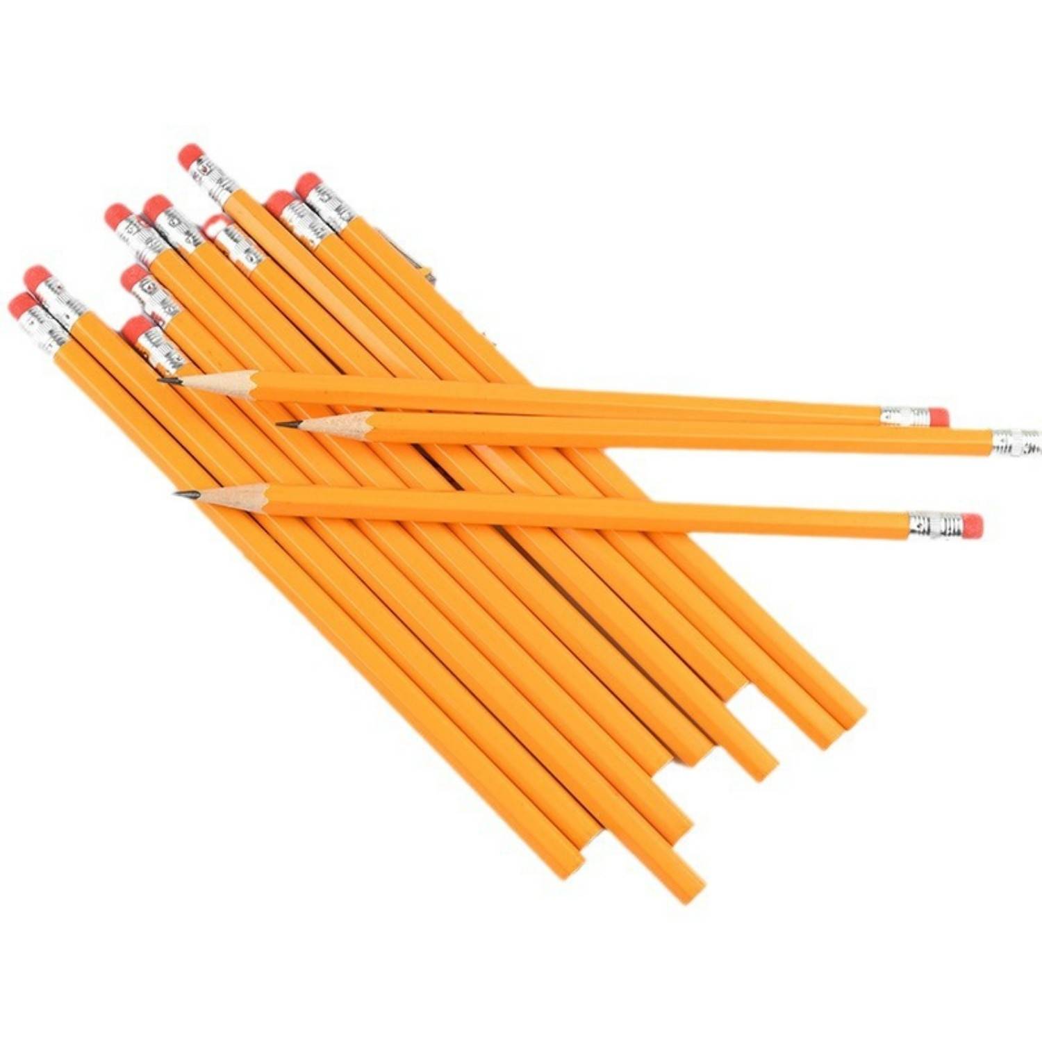 Multifunction Writing Wooden HB Pencils w/ Eraser 3