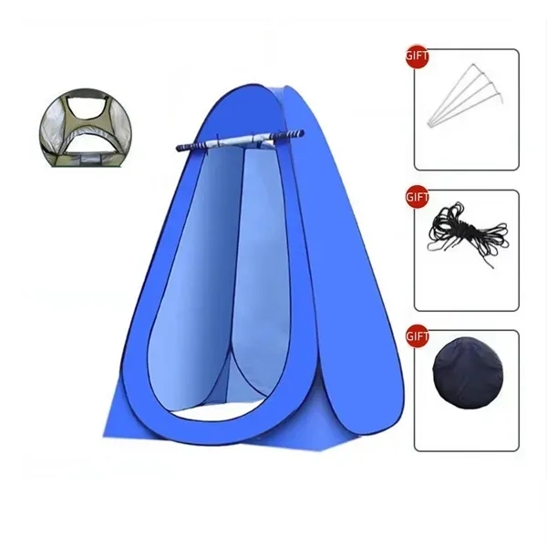 Portable Shower and Changing Tent with Camping Shelter 7