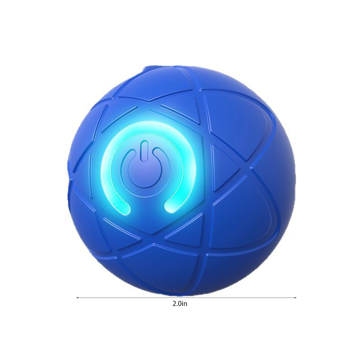 USB Rechargeable Smart Interactive Dog Toy Ball w/ LED 4