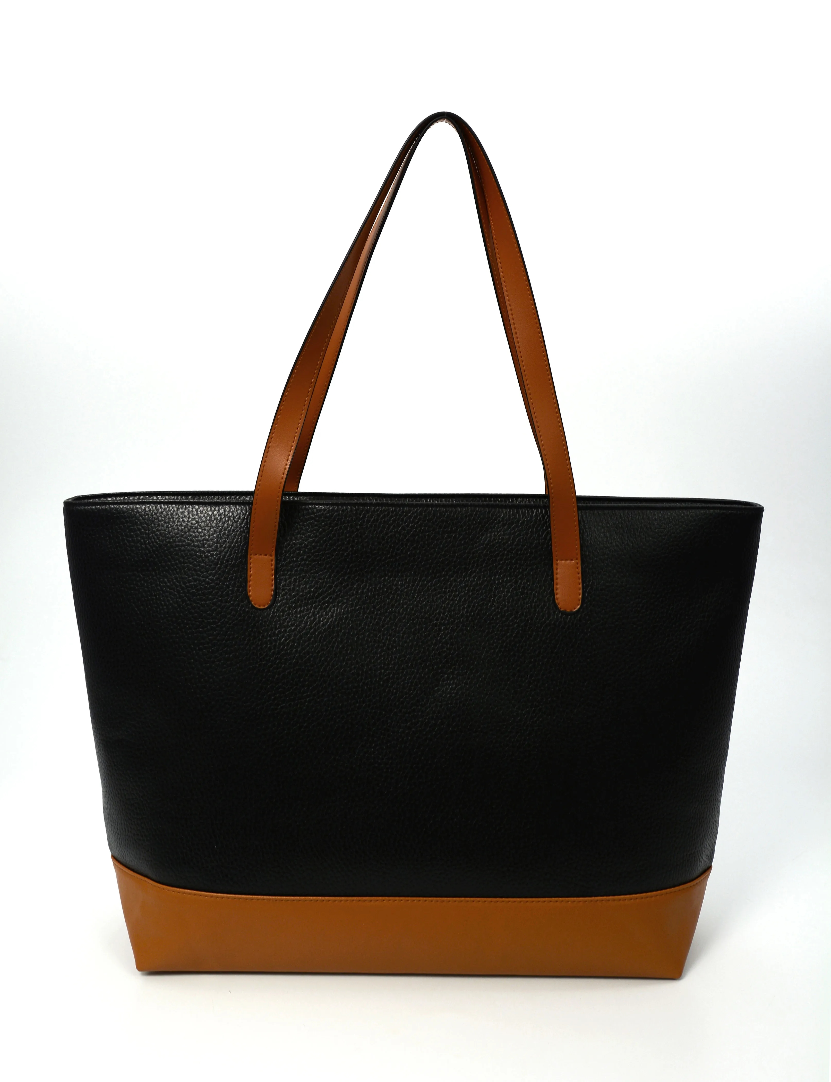 Leather Zippered Tote 6