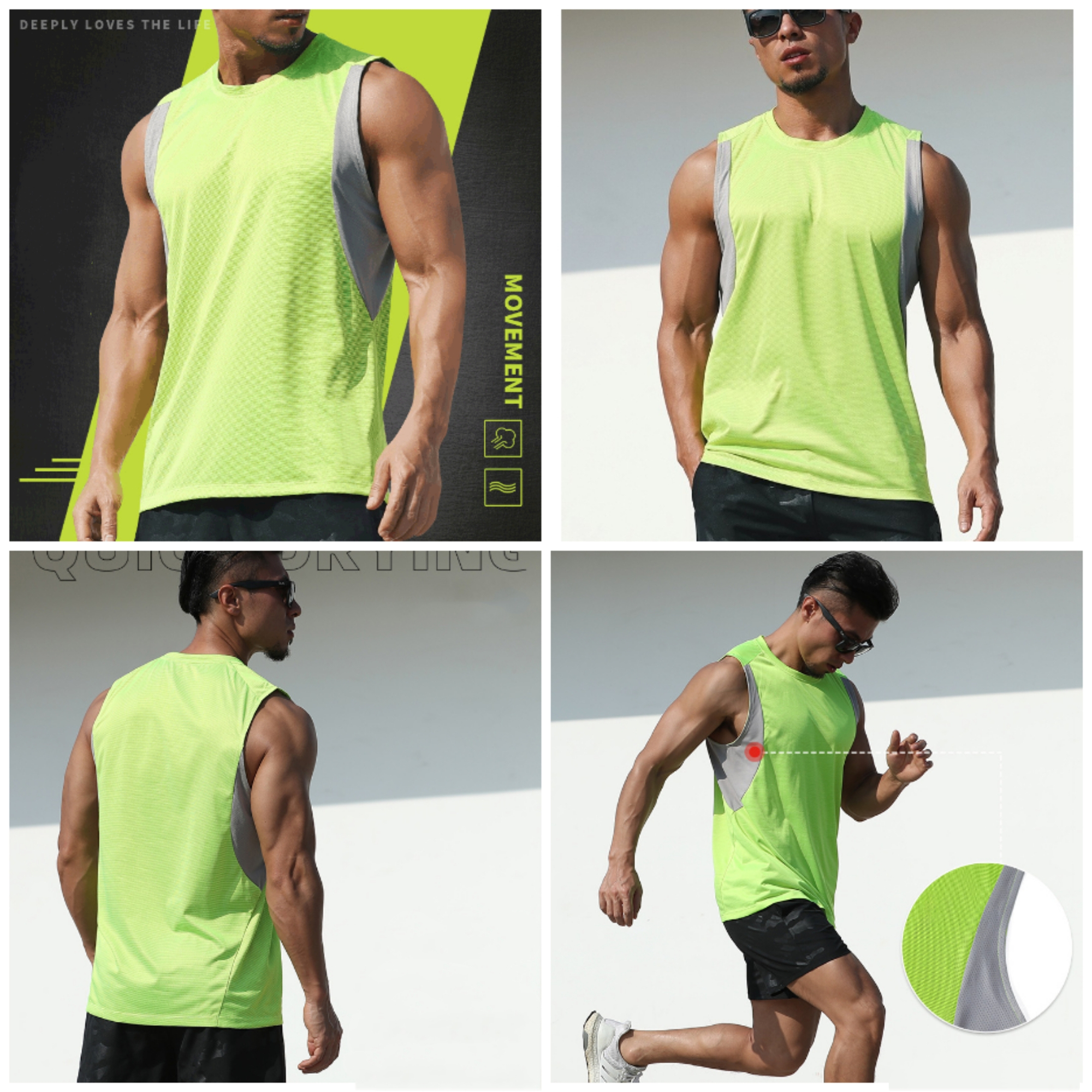 Men Workout Muscle Tank 3