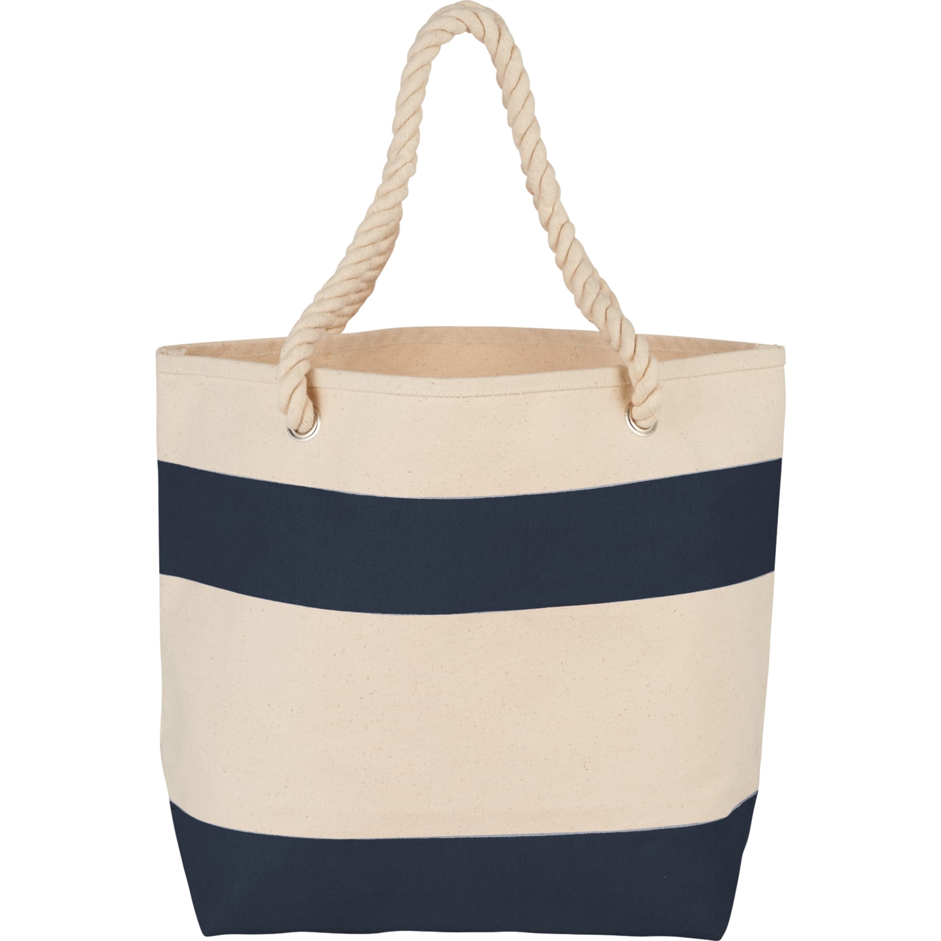 Rope Handle 16oz Cotton Canvas Tote 14