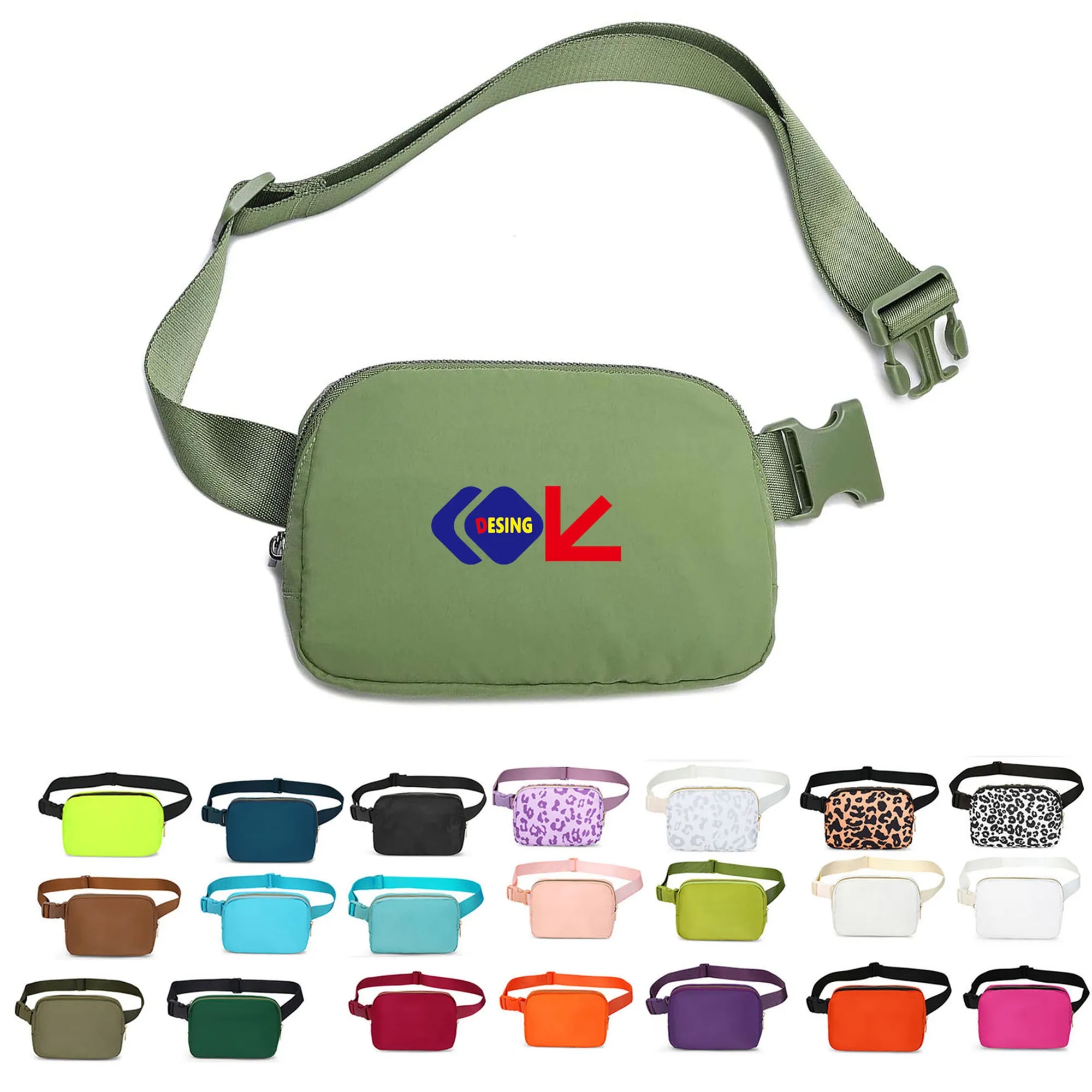 Crossbody Belt Bum Bag With Adjustable Strap 4