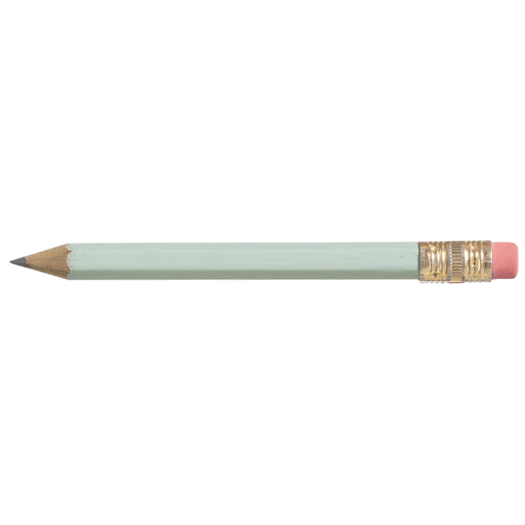 Hexagon Golf Pencil w/Eraser 9