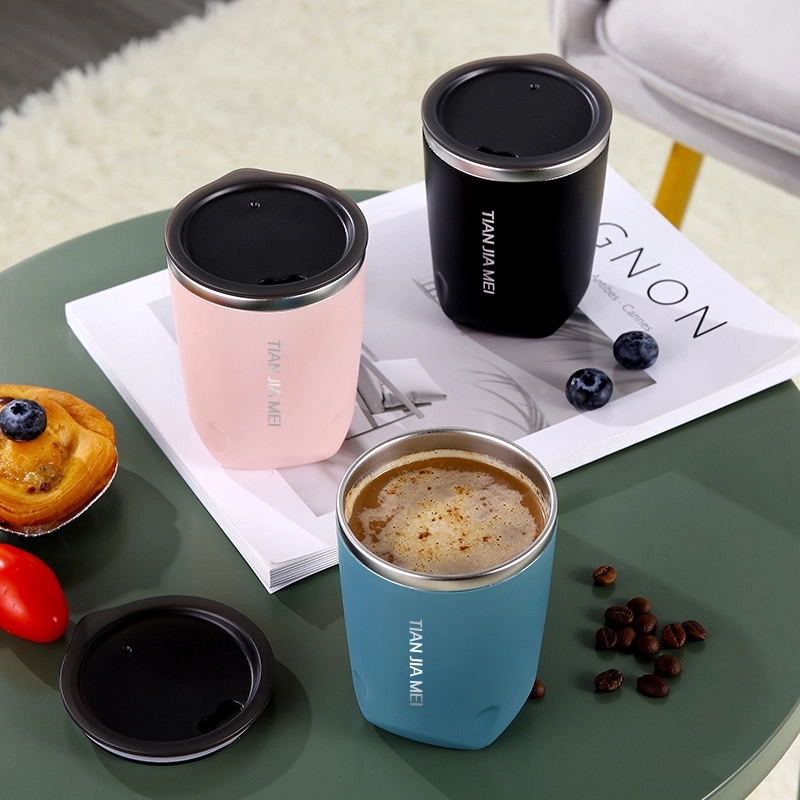 Custom 10 oz Stainless Steel Travel Coffee Mug 6