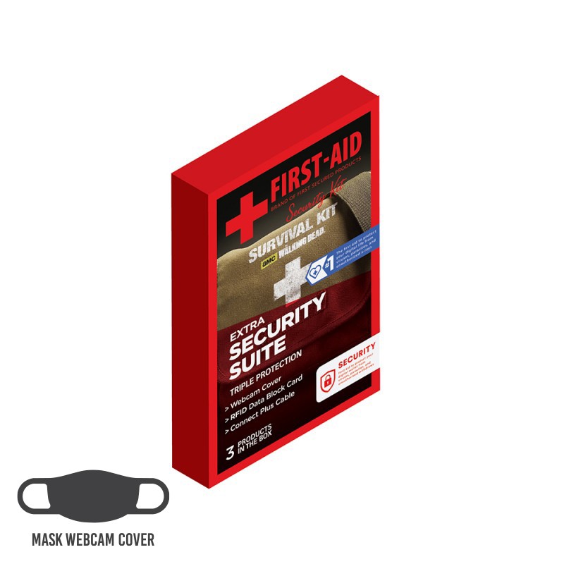 Boxed Security Kit with Mask Webcam Cover 2