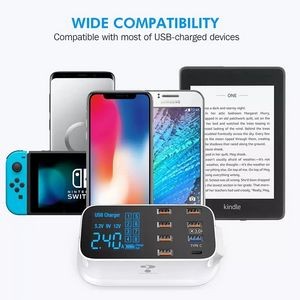 8-Port Desktop Charging Station 2