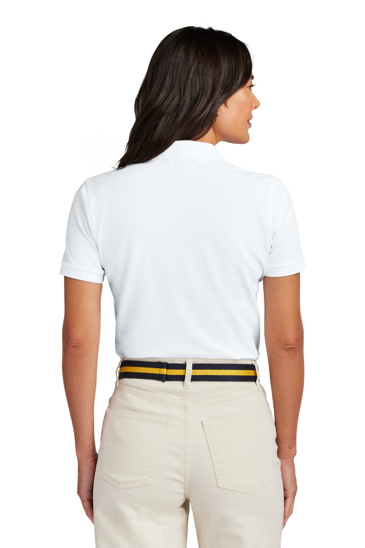 Brooks Brothers Women's Pima Cotton Pique Polo BB18201 44