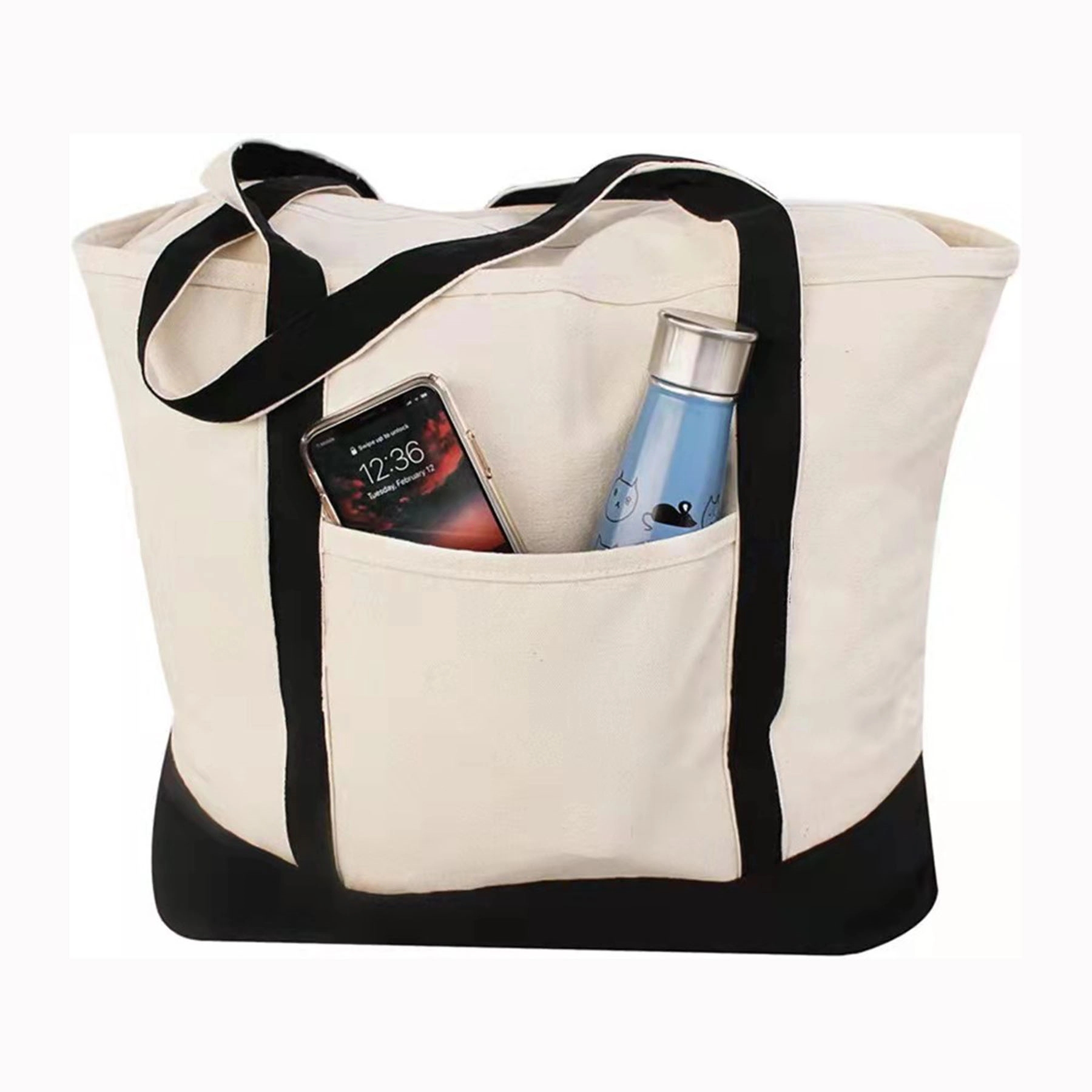 Canvas Tote Bag, custom tote bag with logo imprint 2