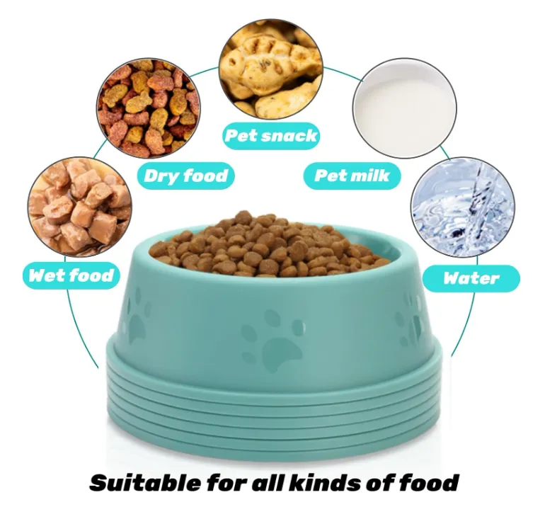 Plastic Pet Food Bowl 4