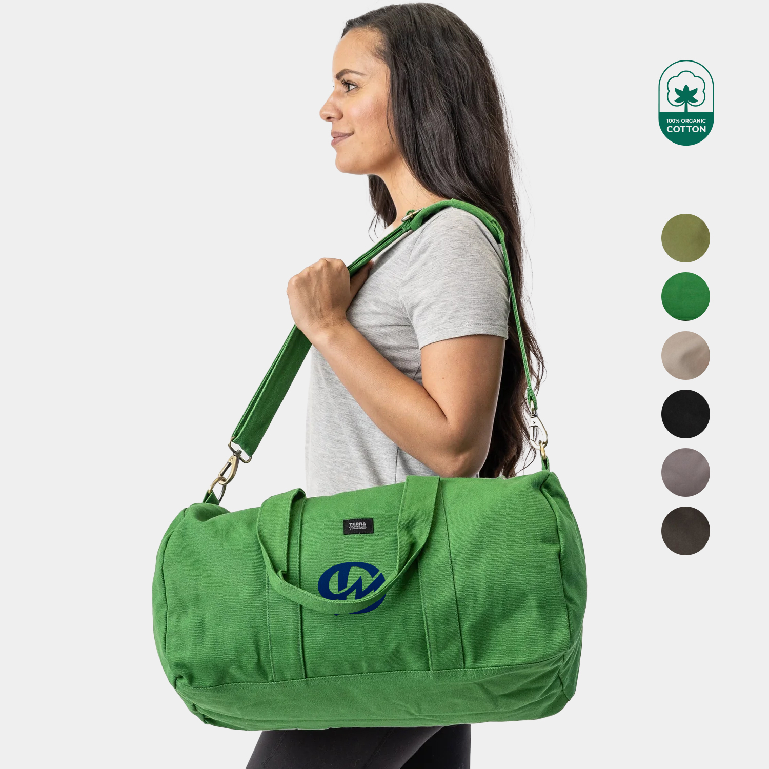TERRA THREAD® - Aarde Eco Friendly 32L Gym Bag Sustainable GOTS & Fair Trade Certified 2
