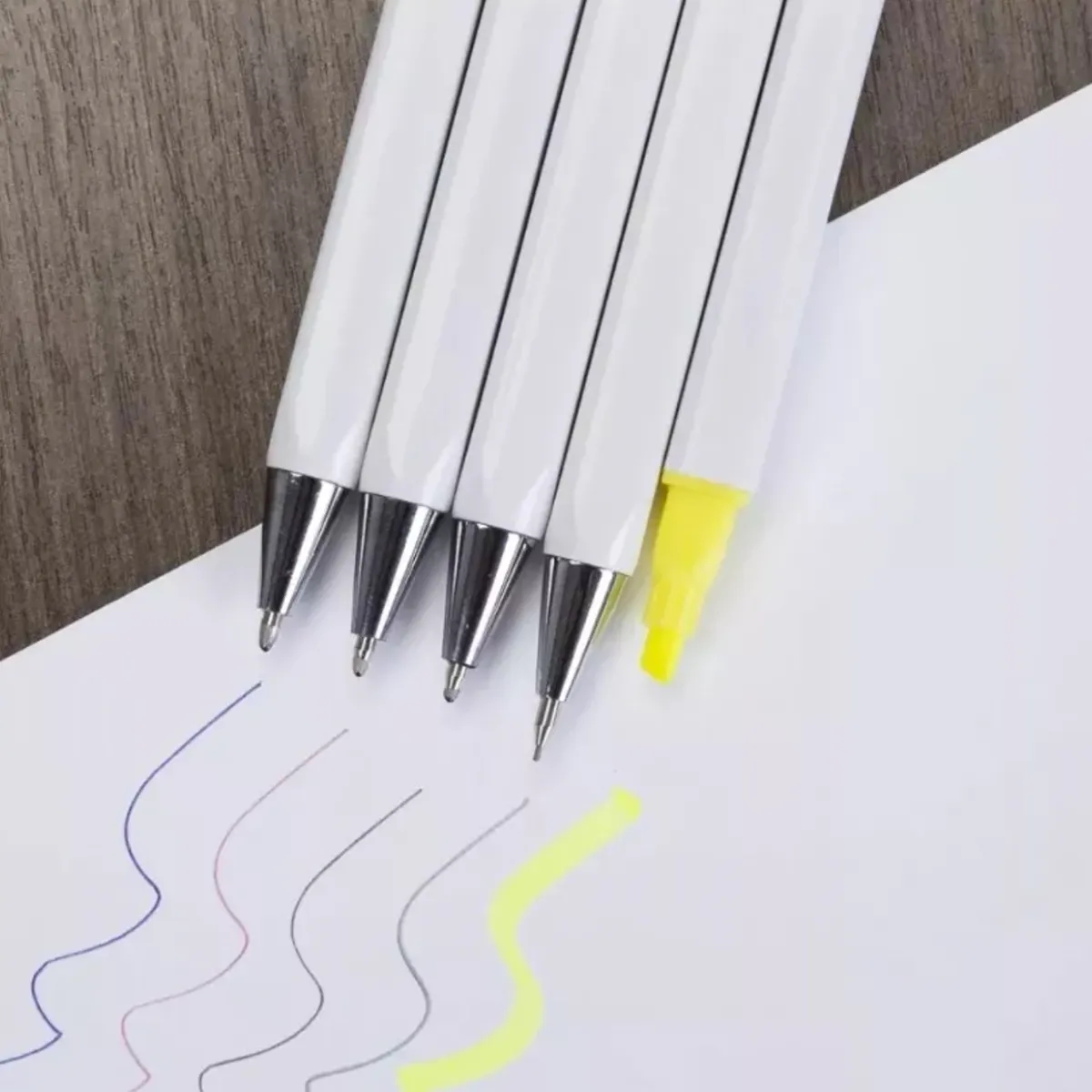 Journaling Pens Kit 5 Pack W/ Hard-Shell Carrying Case 6
