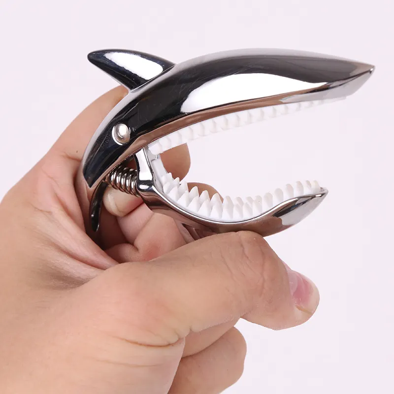 Metal Shark Shaped Guitar Capo 3