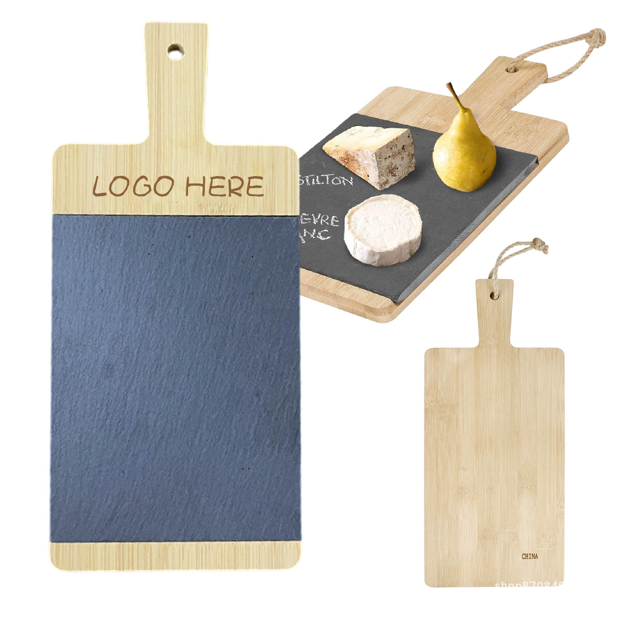 Bamboo Slate Cutting Board 2