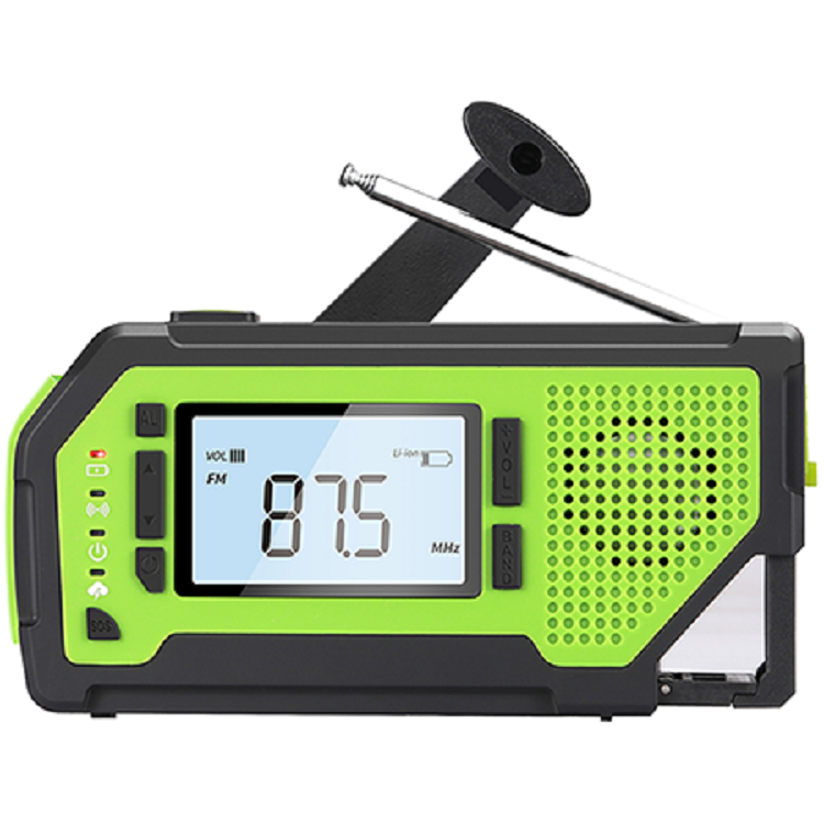 ResQ Emergency Weather Alert Radio – AM/FM/NOAA, 2000mAh Power Bank, Solar & Hand Crank 37