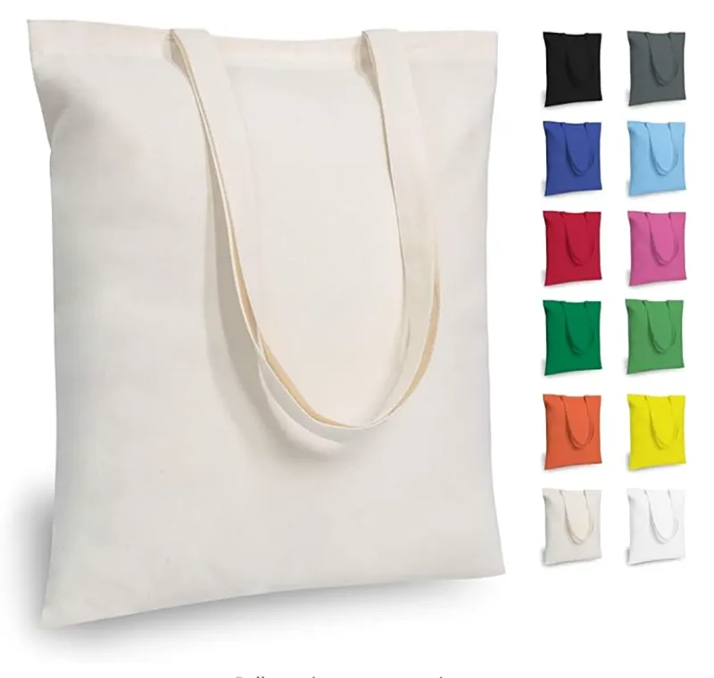 Canvas Tote Bag, custom tote bag with logo imprint 3