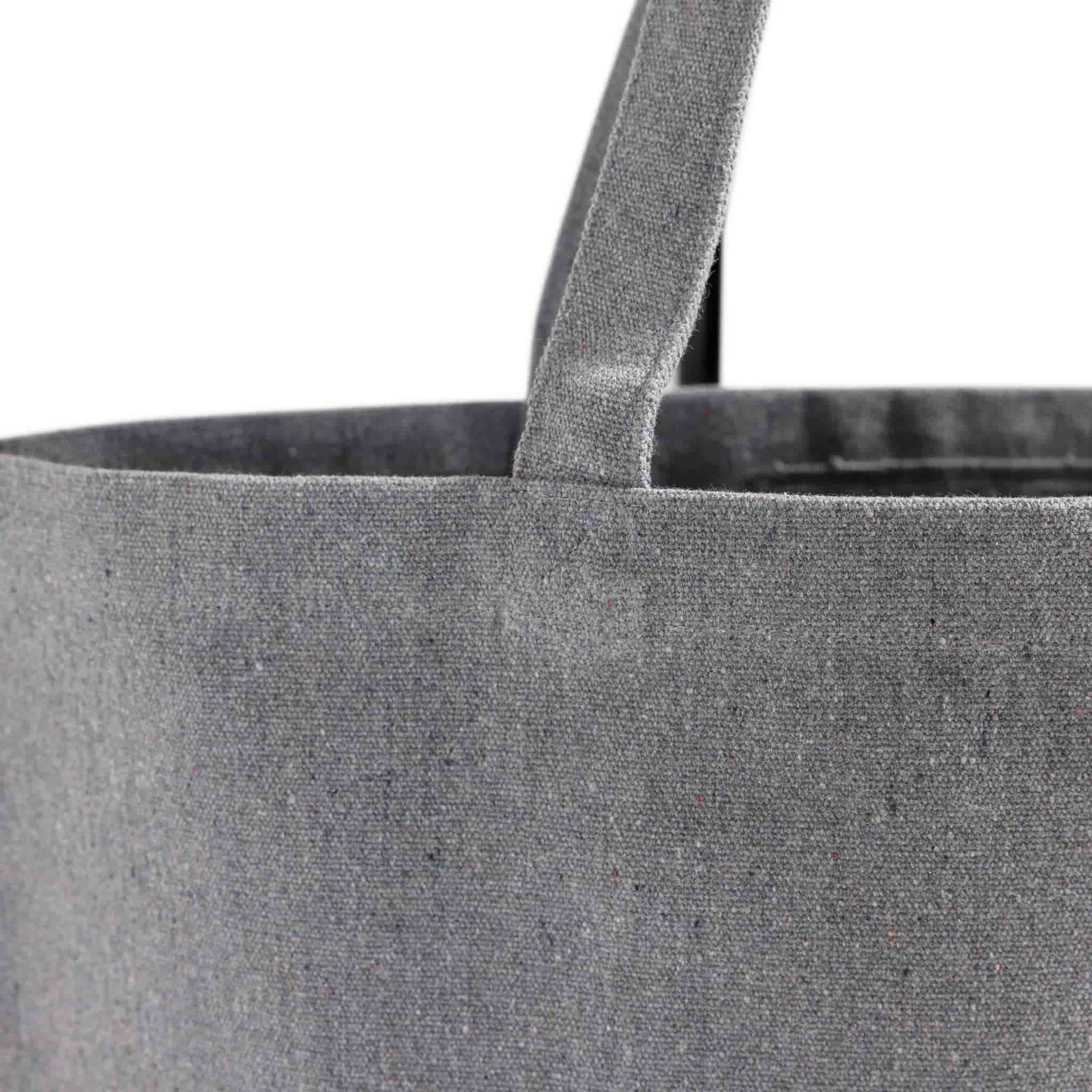 Recycled Merch Canvas Tote Bag, custom tote bag with logo imprint 14