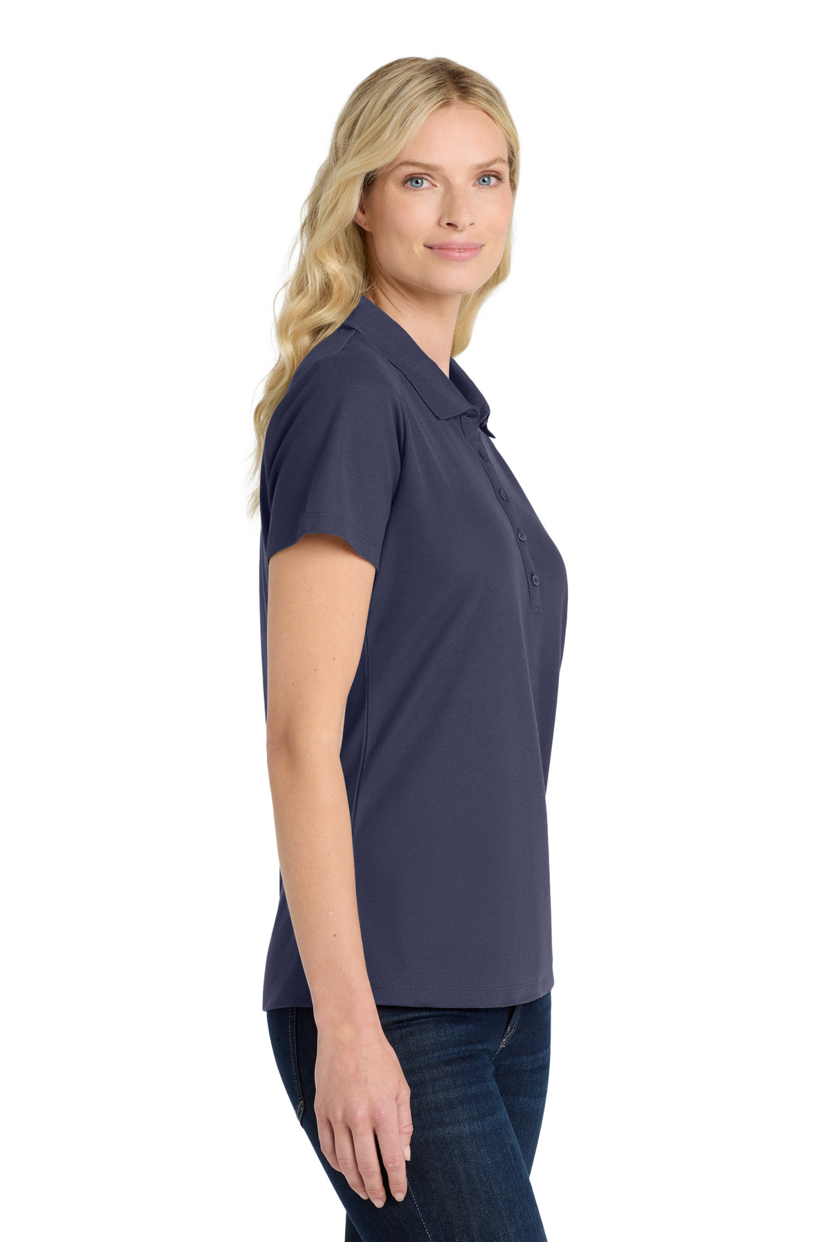 Port Authority Women's SuperPro React Polo. LK810 94