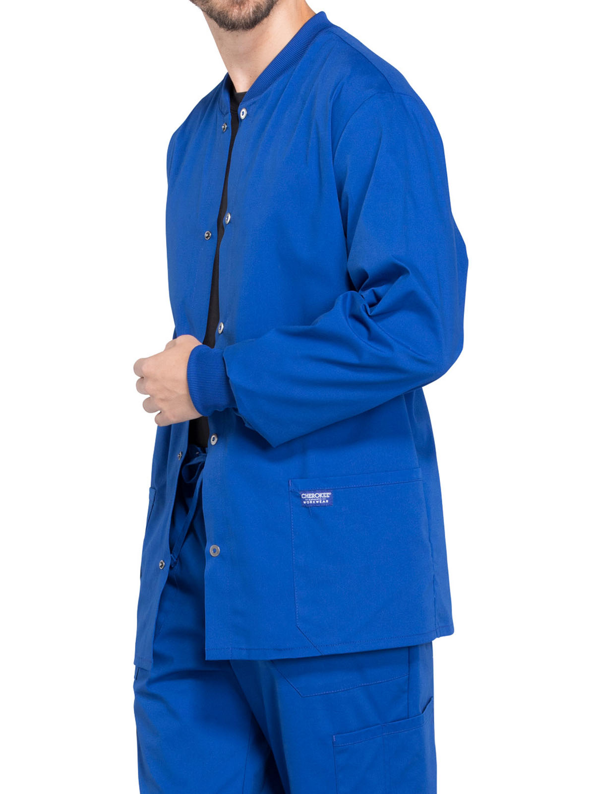 Cherokee - Workwear Professionals - Men's Snap Front Jacket 46