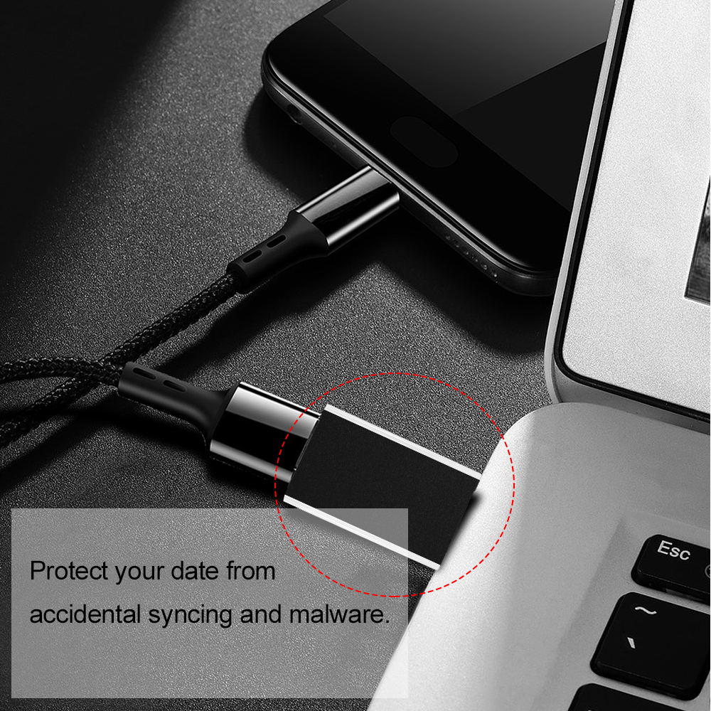 Cambria Aluminum USB Data Blocker 2