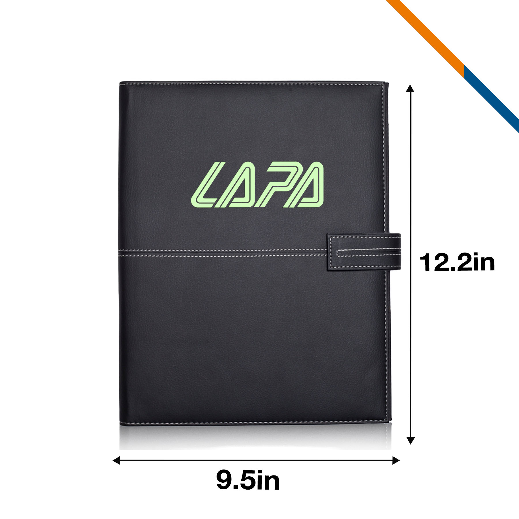Hugo Stitched Leatherette Portfolios 4