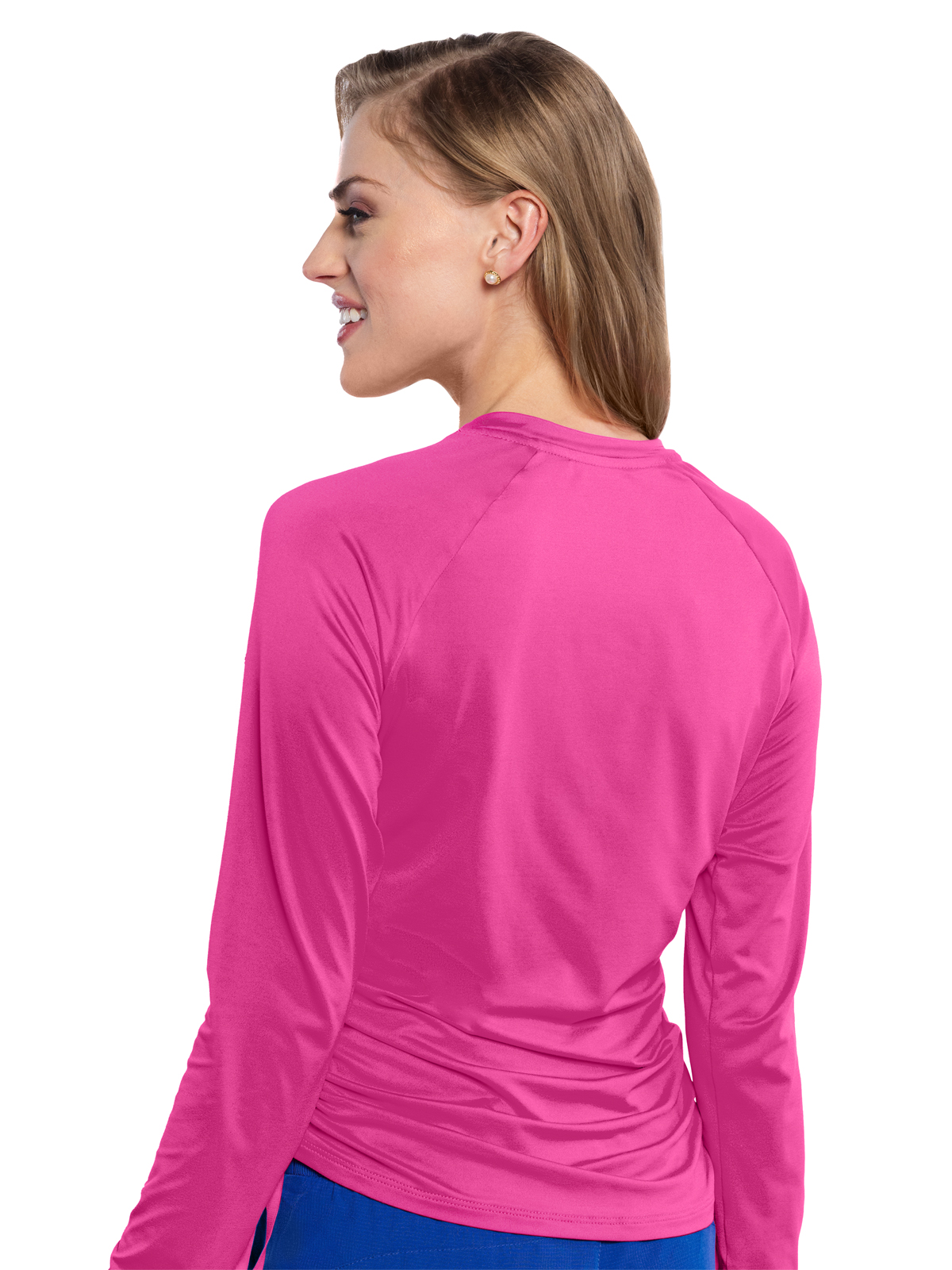 Med Couture - MC AMP - Women's Pocketless Long Sleeve Underscrub Shirt 5