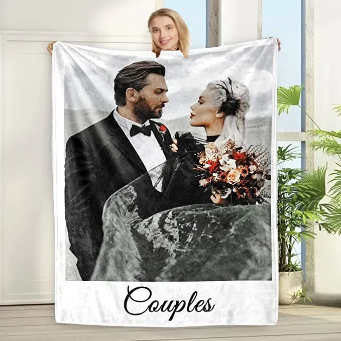Custom Digital Printing Flannel Fleece Blanket 3