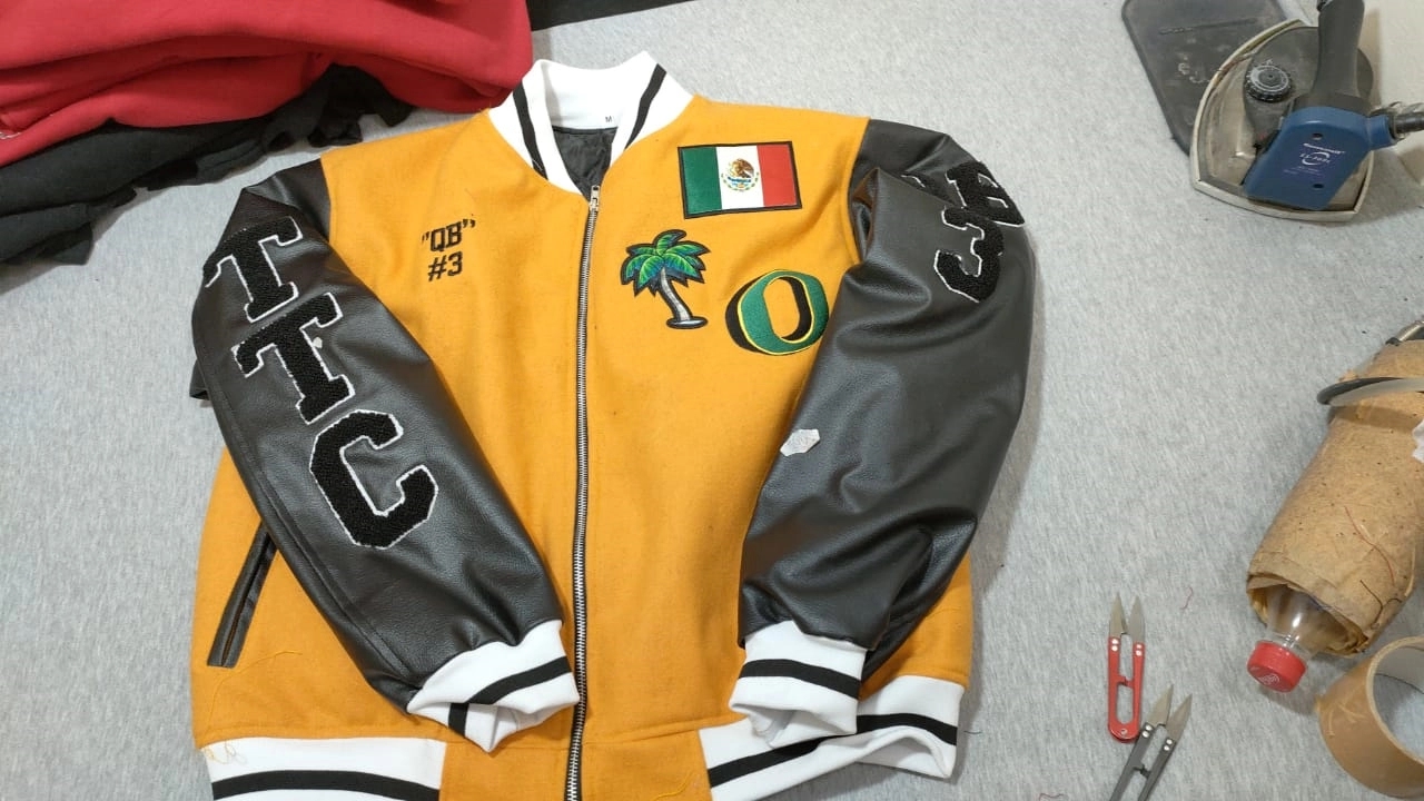 High-End Custom Genuine or Vegan Leather Varsity Letterman and Leather Jackets 35
