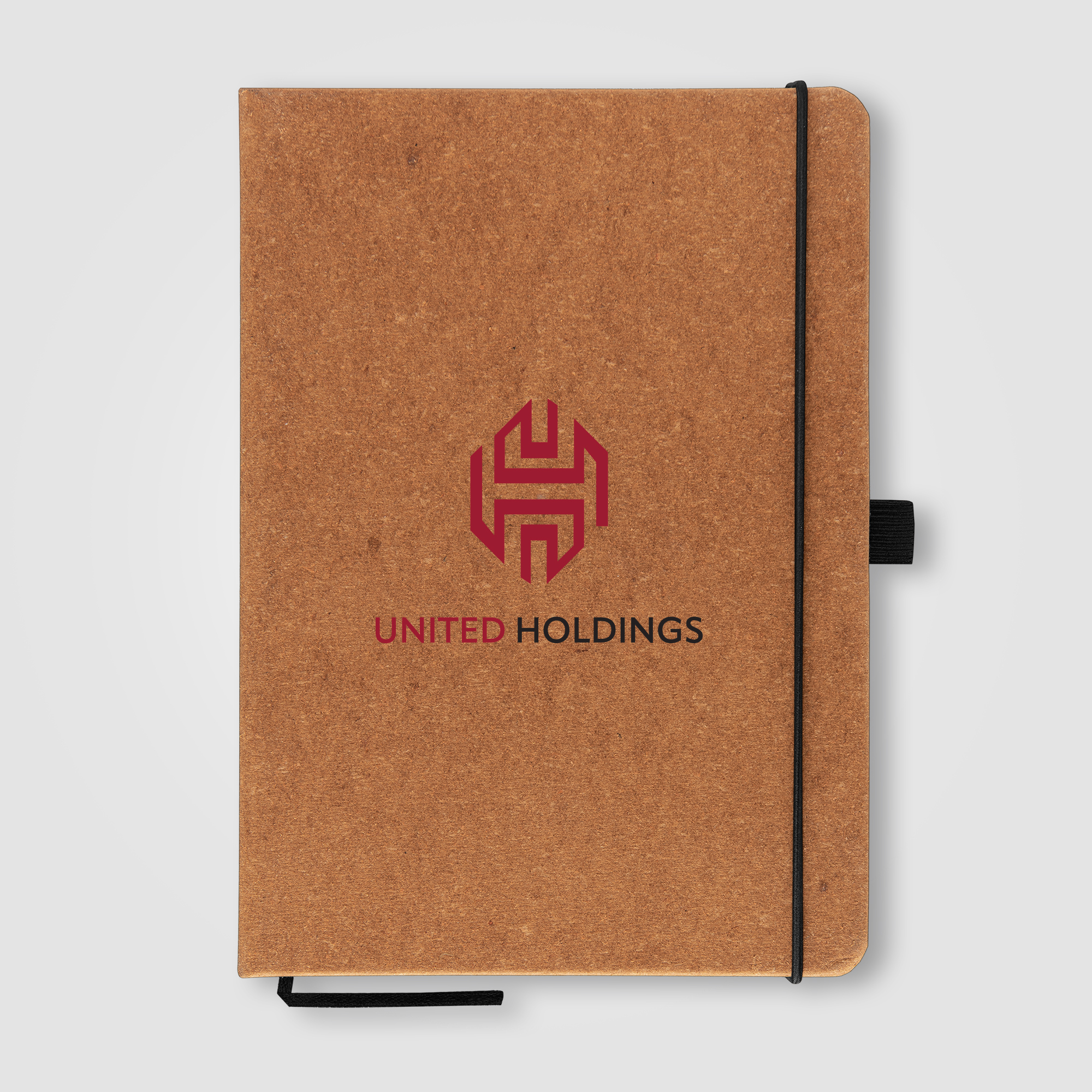 Carson 5.8" x 8.3" Recycled PU Leather Notebook 1