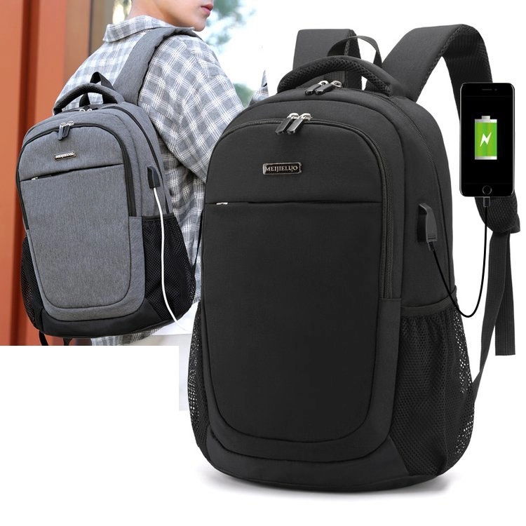 Custom Lightweight Laptops Backpacks with USB Port 6