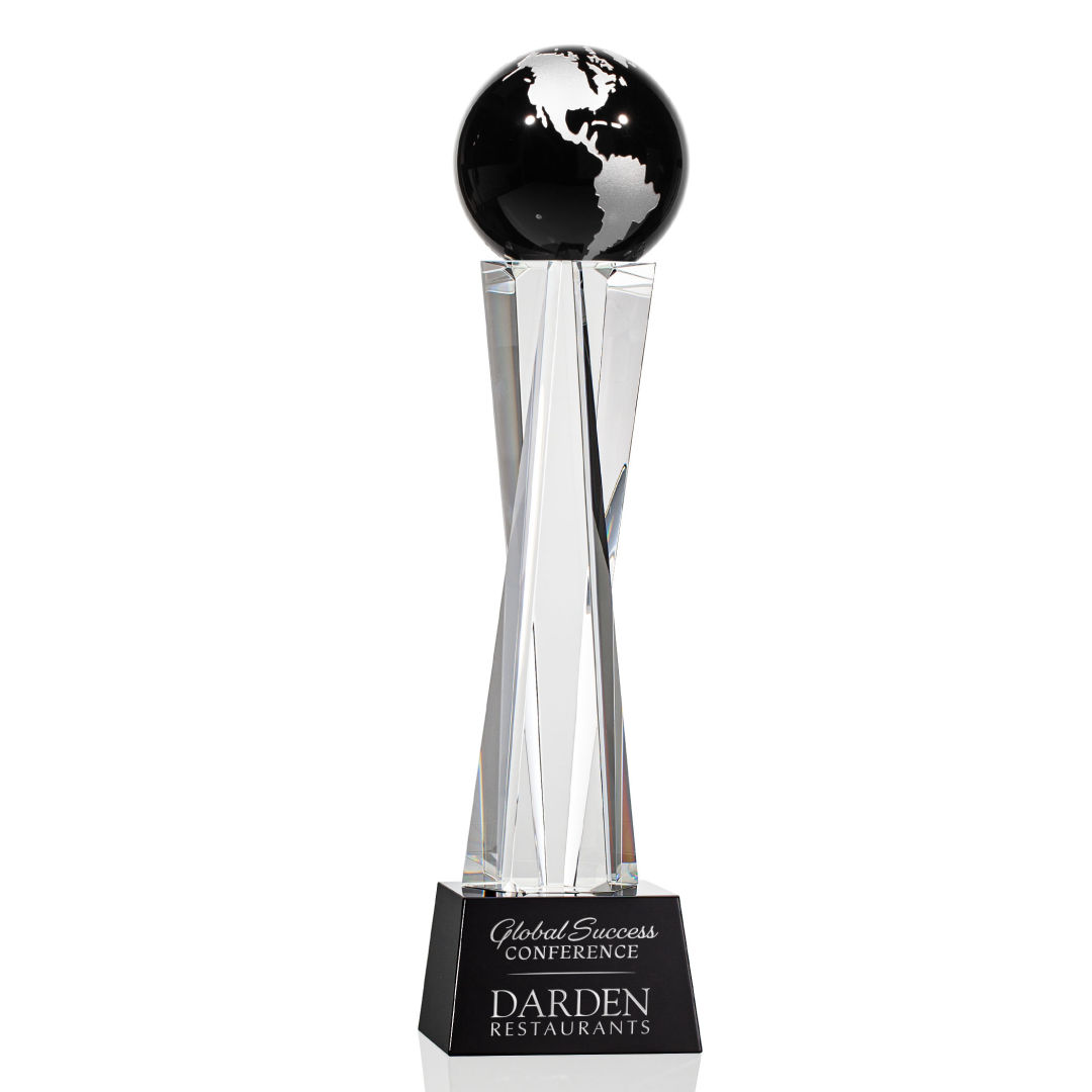 Havant Globe Award - Black/Silver 14