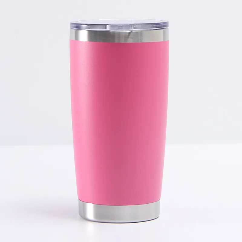 20oz Stainless Steel Tumbler Bulk with Lid 8