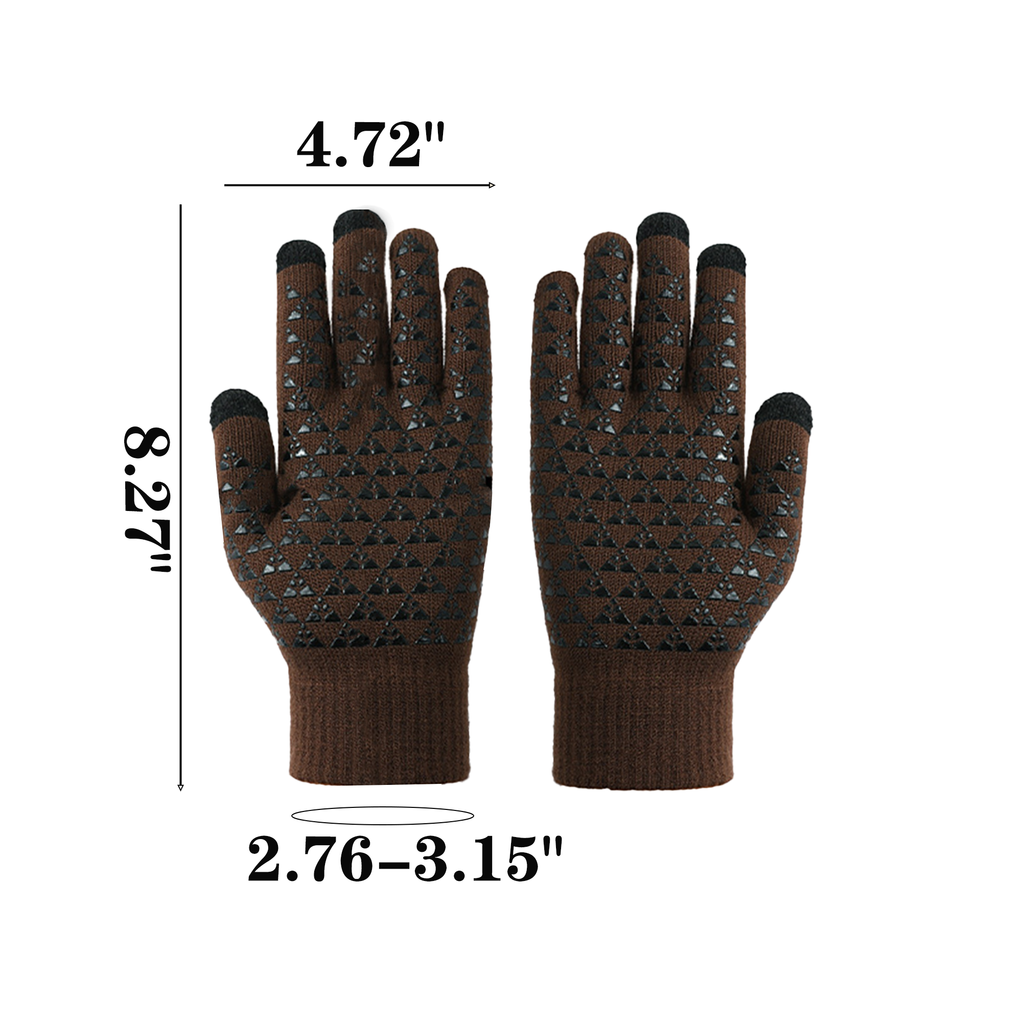Winter Anti-Slip Touch Screen Texting Gloves 1