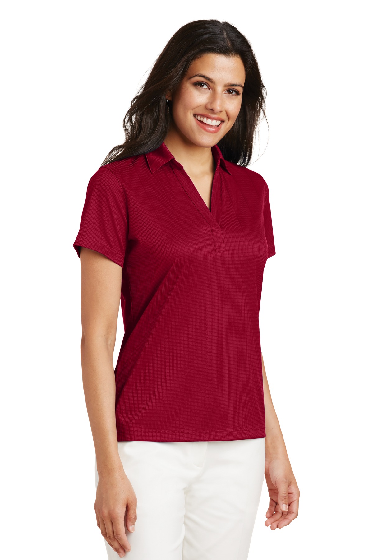 Port Authority Women's Performance Fine Jacquard Polo. L528 88