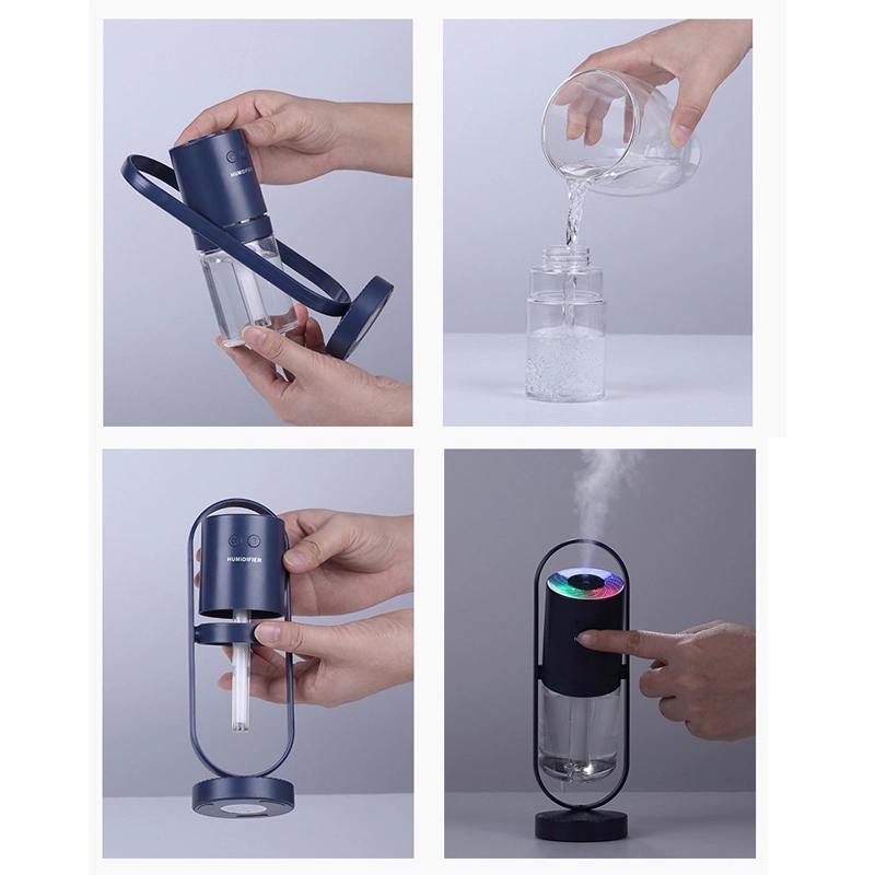 USB Silent Ultrasonic Magic Shadow Humidifier 12