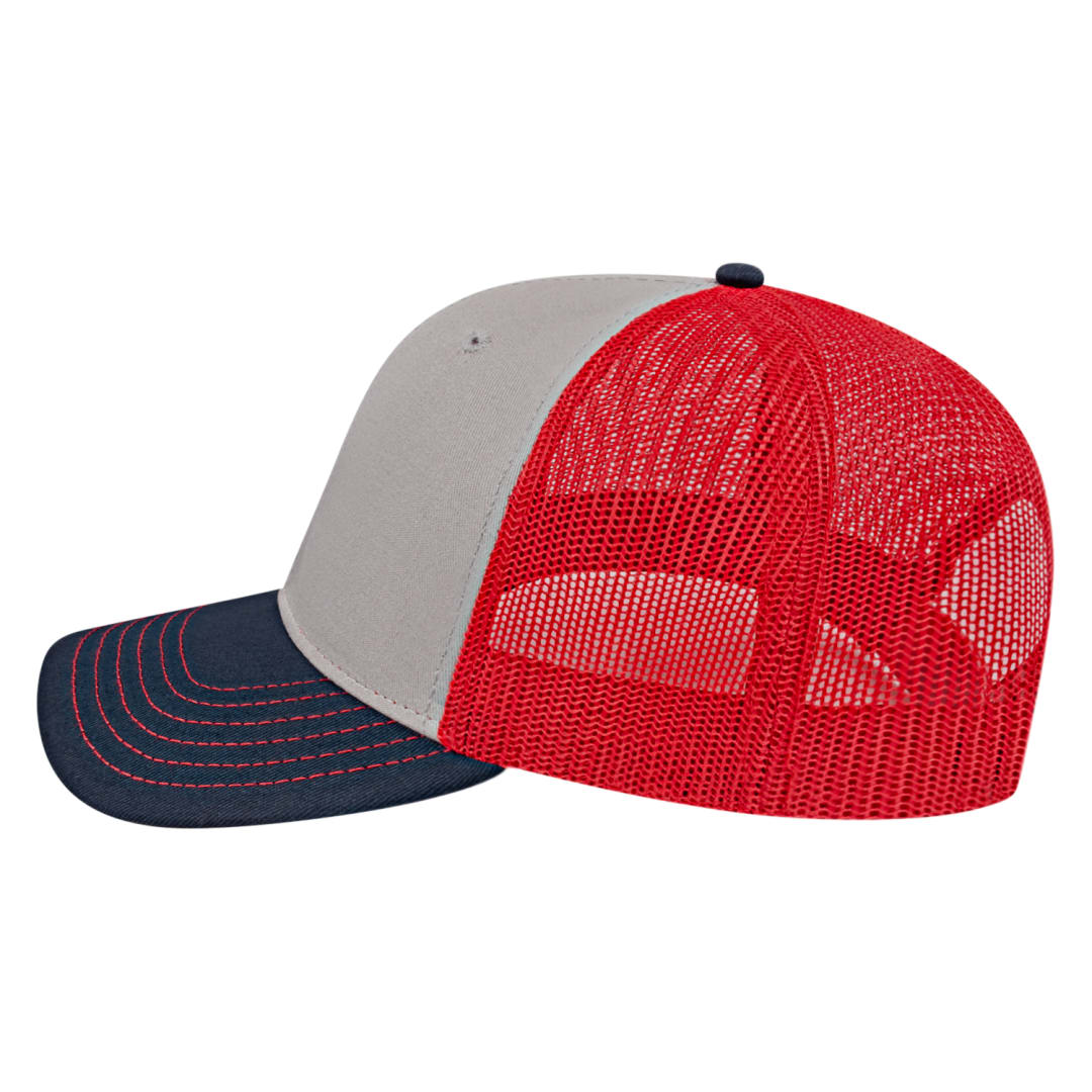 Cap America Trucker Mesh Back Cap 554