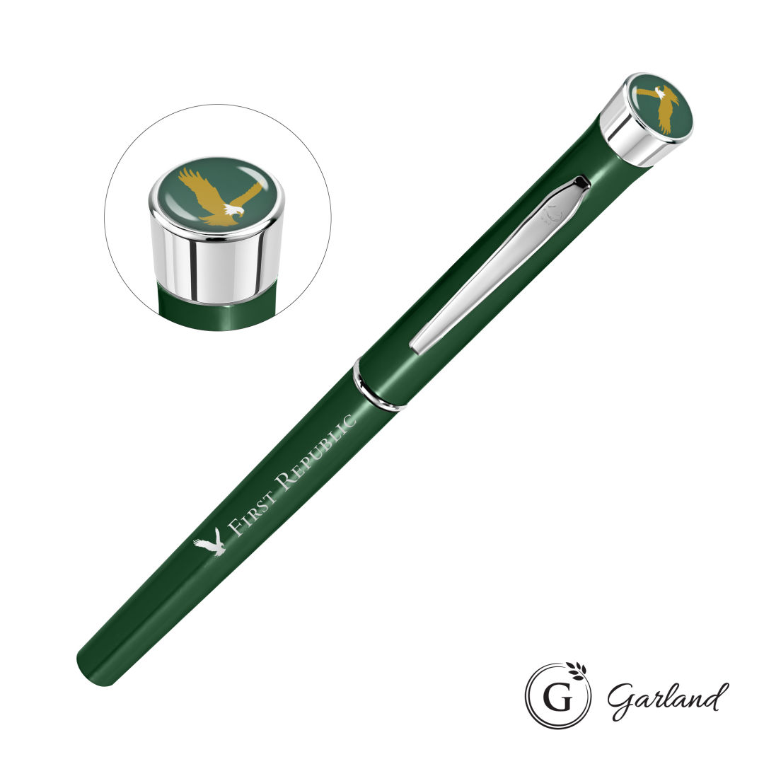Garland® Color Custom Rollerball Pen - Chrome Accent 11