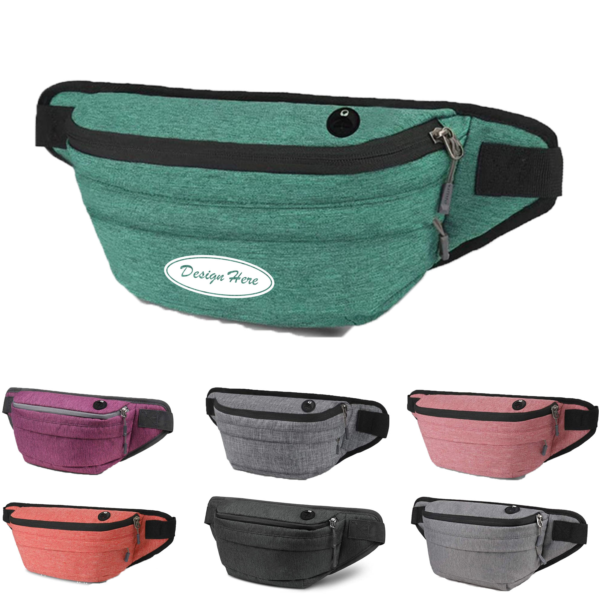 Large Water-Resistant Fanny Pack for Hiking and Outdoor Use 3