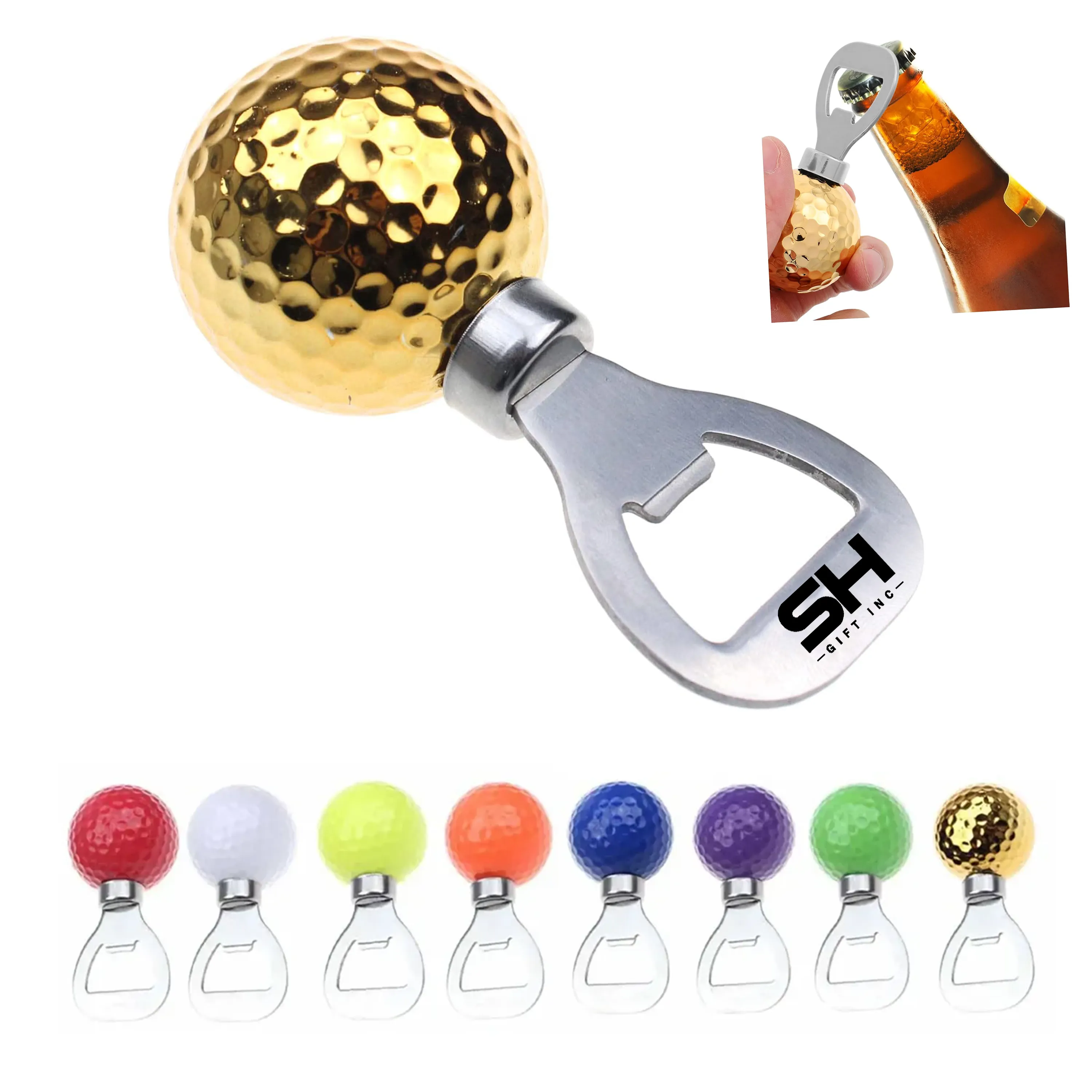 Golf Ball Bottle Opener 1