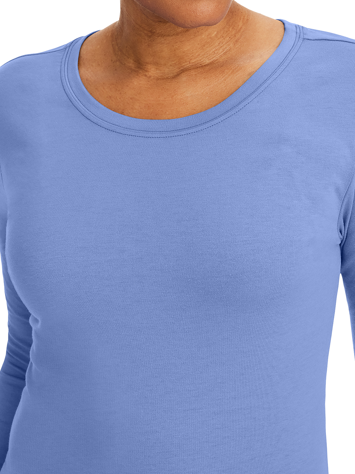 Healing Hands - HH Knits - Women's Pocketless Melissa Long Sleeve Underscrub Tee 41