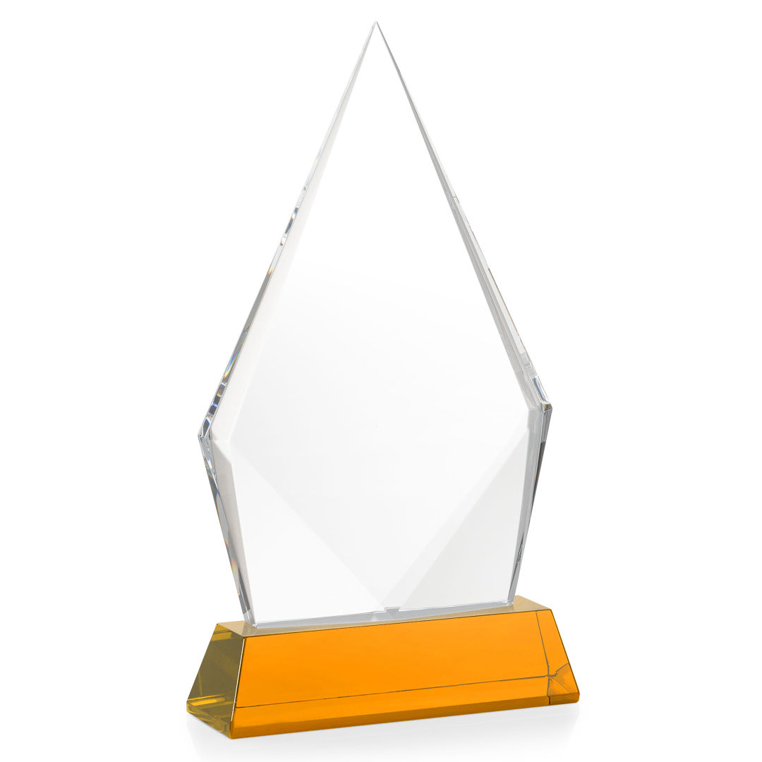 Shelton VividPrint™ Award on Newhaven Base - Amber 9