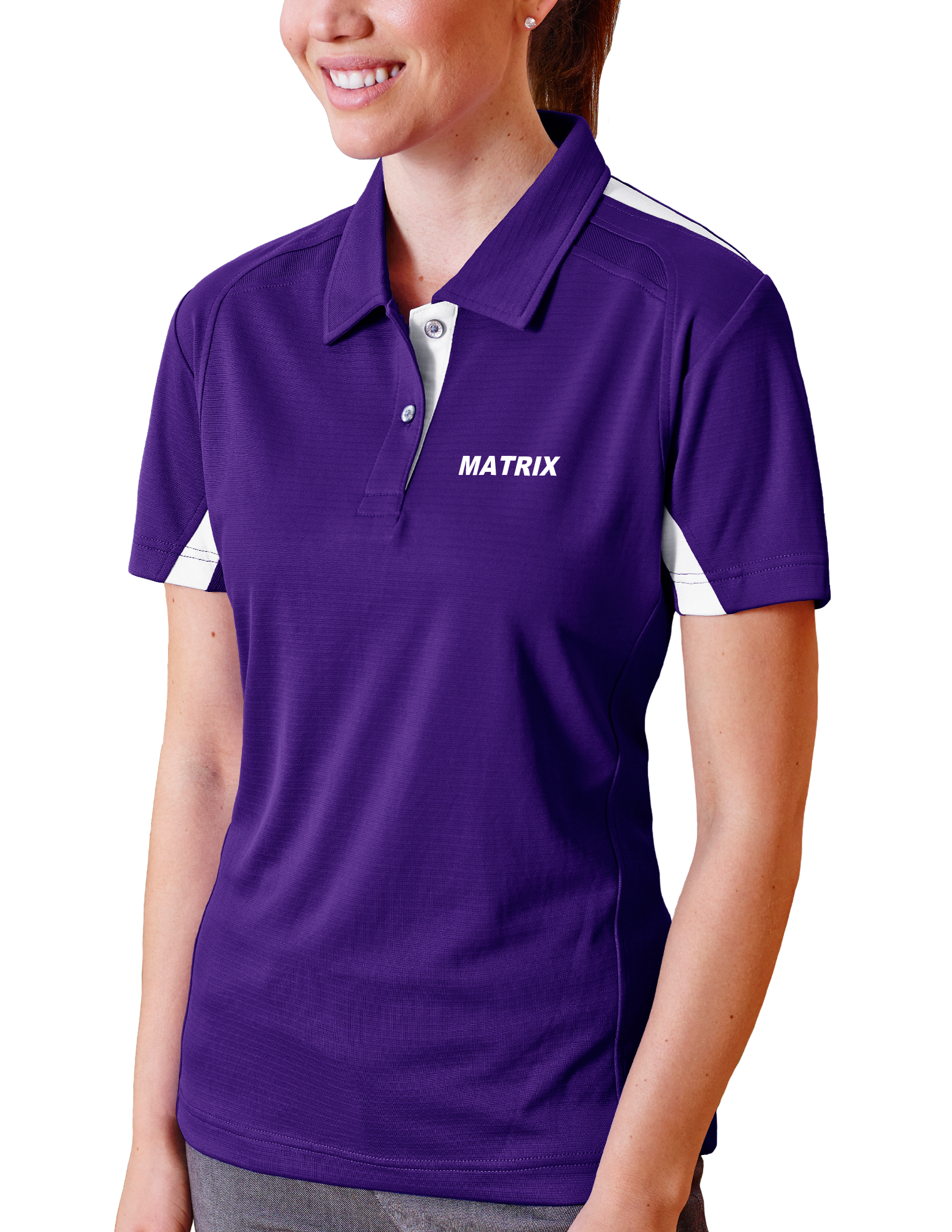 Ladies' Matrix Big Ottoman Polo Shirt 3