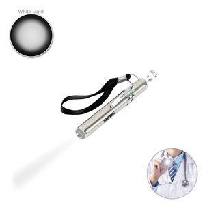 Durable Stainless Steel LED Flashlight With Clip 19
