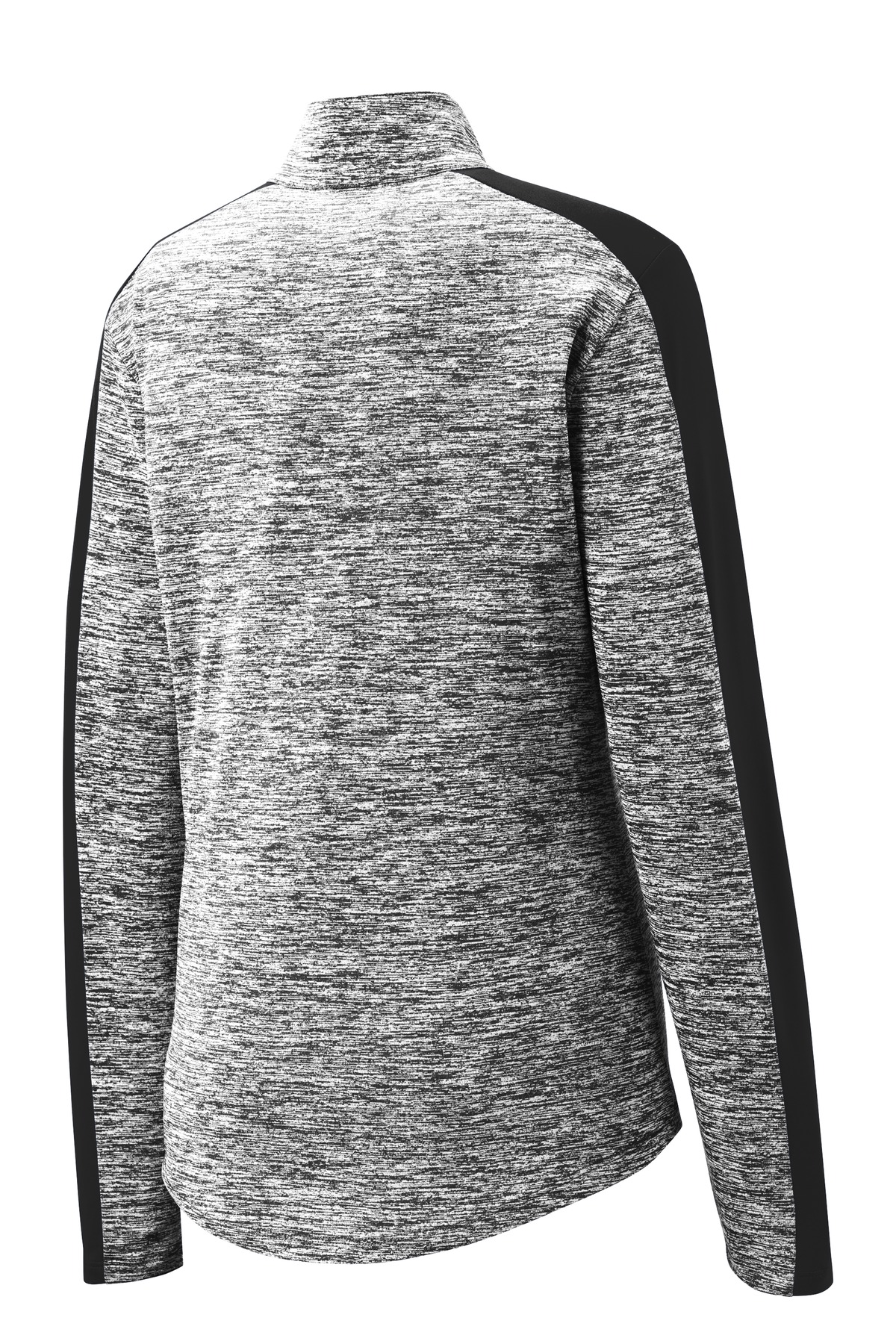 Women's PosiCharge Electric Heather Colorblock 1/4-Zip Pullover