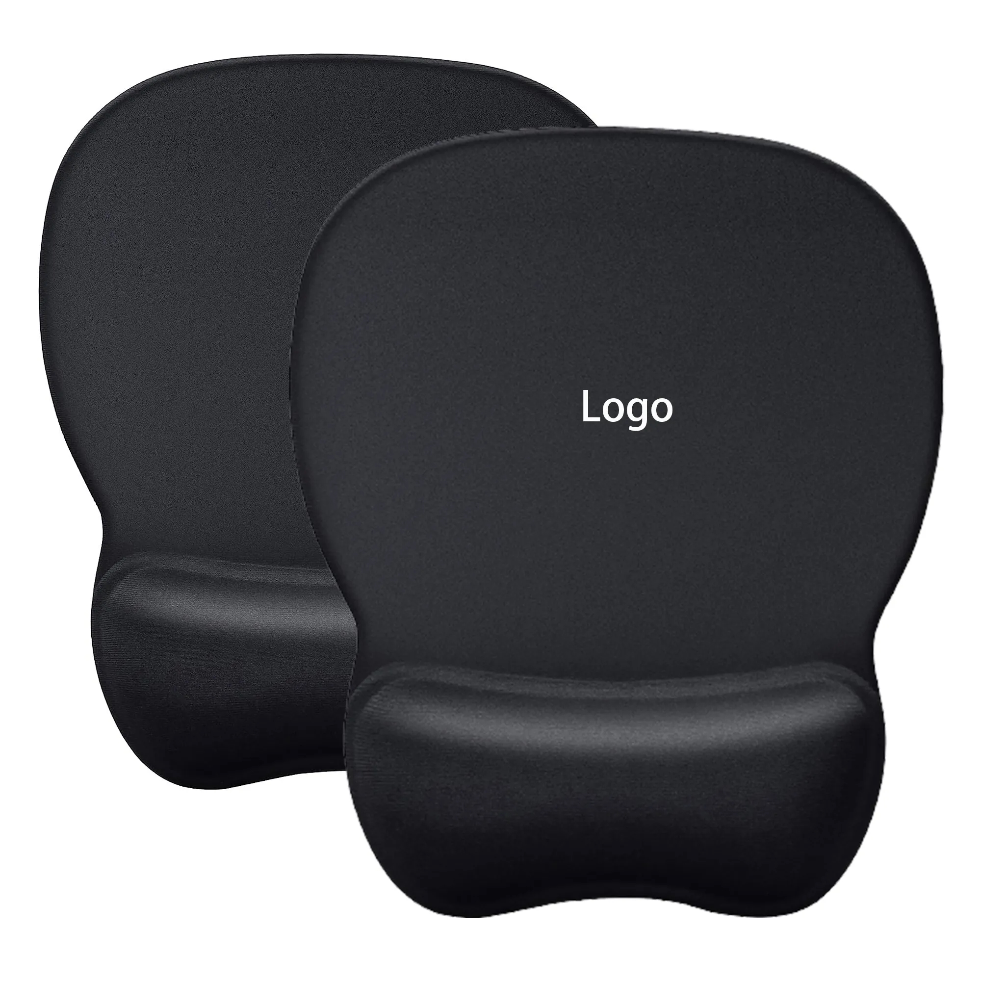 MOQ 20pcs Silicone Non-Slip Mouse Pad With Wrist Support 3