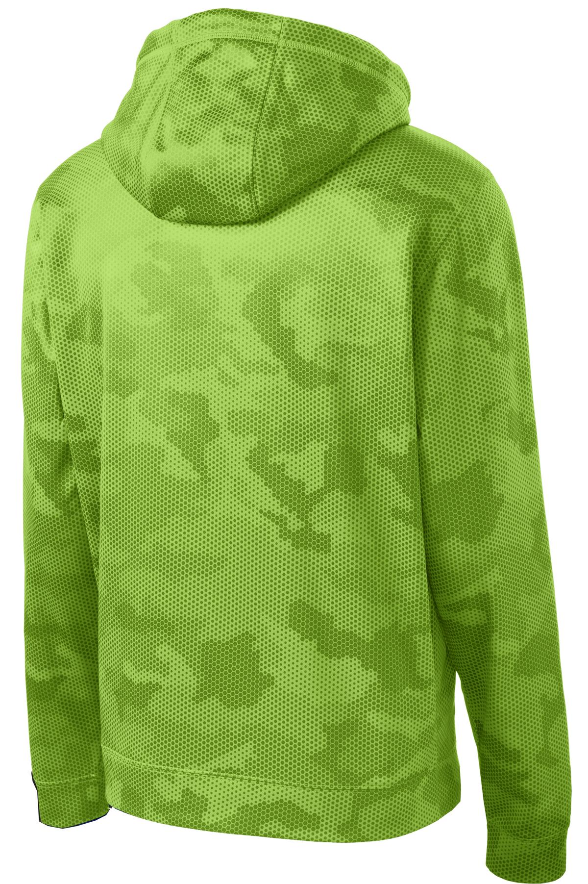 Sport-Tek Sport-Wick CamoHex Fleece Hooded Pullover. ST240 22