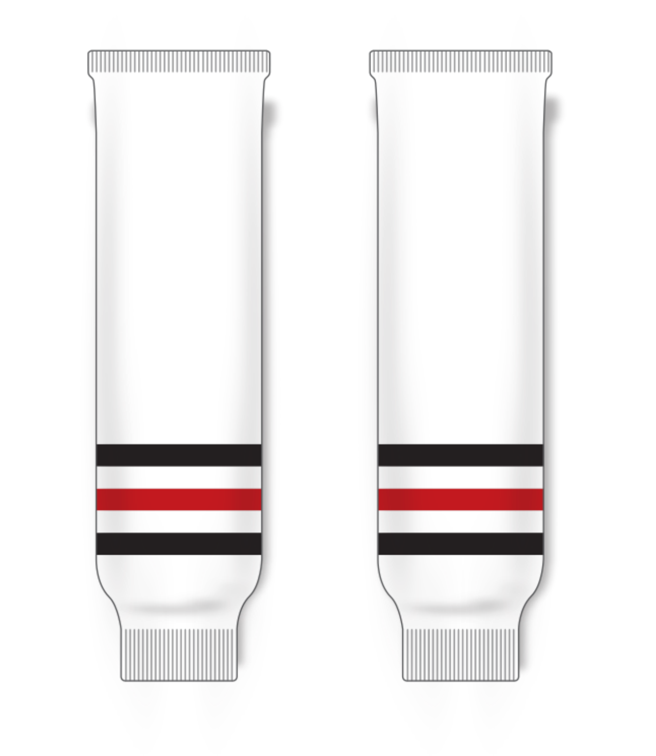 Knitted Striped Hockey Socks HS630-G205 2