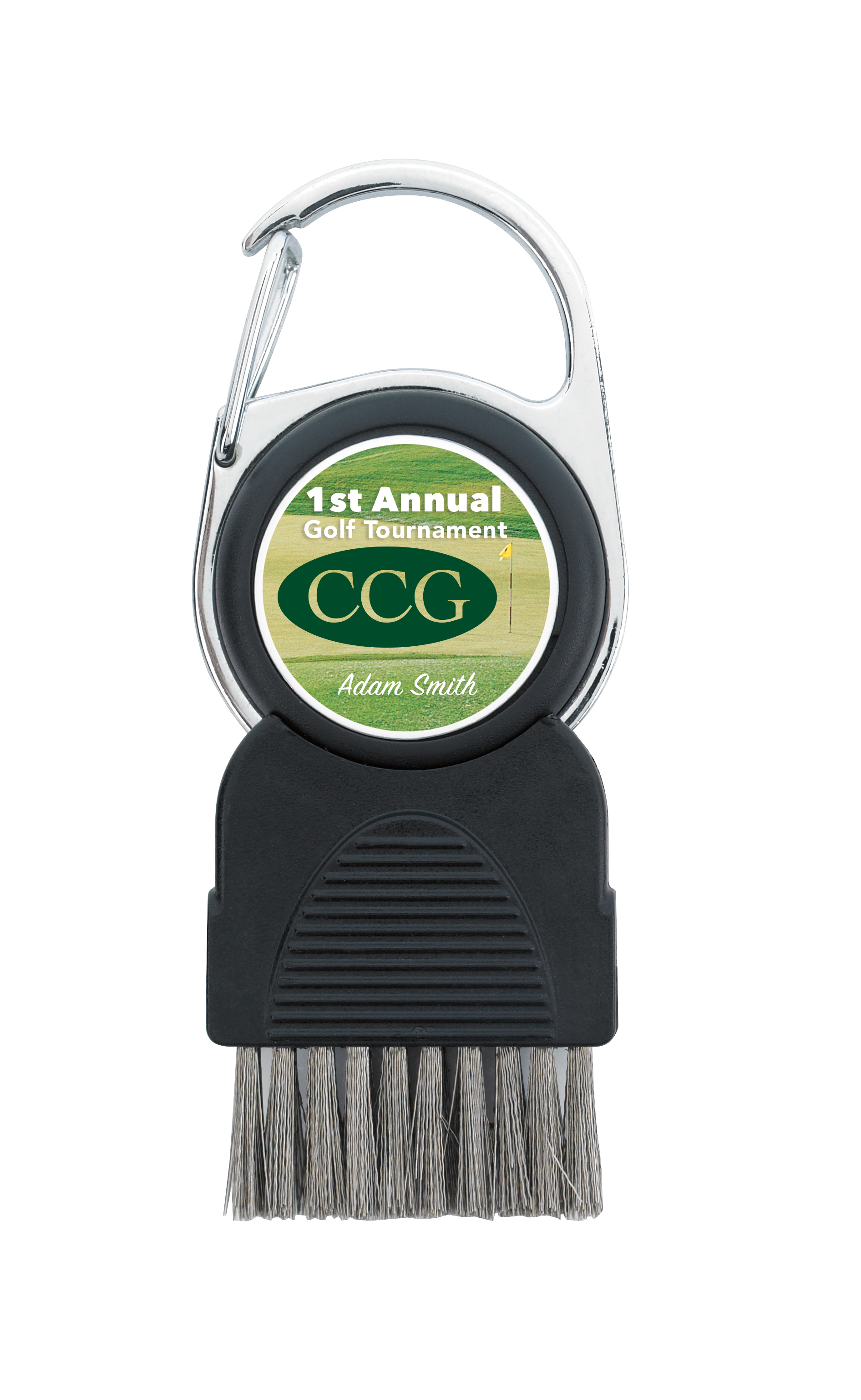 Good Value™ Golf Club Brush with Ball Marker 8