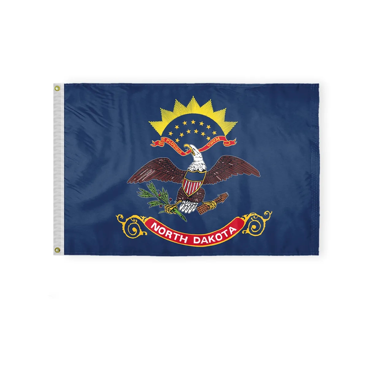 12"x18" to 8'x12' North Dakota Nylon Flags 4